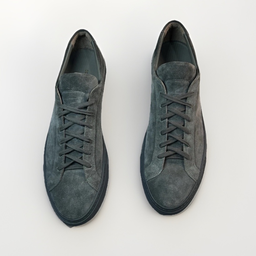 NWOT COMMON PROJECTS original Achilles low gray suede 45 EU / 12 US - Picture 3 of 12